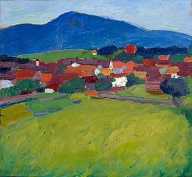 Le village de Murnau, Alexej von Jawlensky