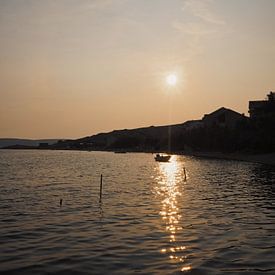 Coucher de soleil en Croatie sur Heiko Obermair