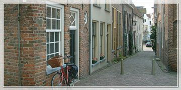 Deventer panorama straatje van Irene Polak