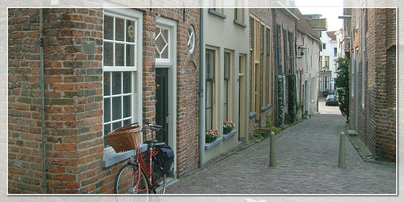 Deventer panorama street by Irene Polak