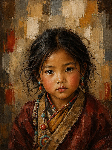 Augen des Himalaya