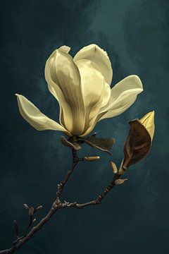Prachtig realistisch schilderij van een bloem van Art & Soul Creations