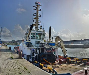 Port du remorqueur IJmuiden 2 sur Gerard de Ridder