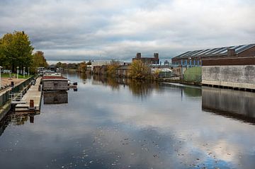 Reflections in the Western Market Canal by Werner Lerooy