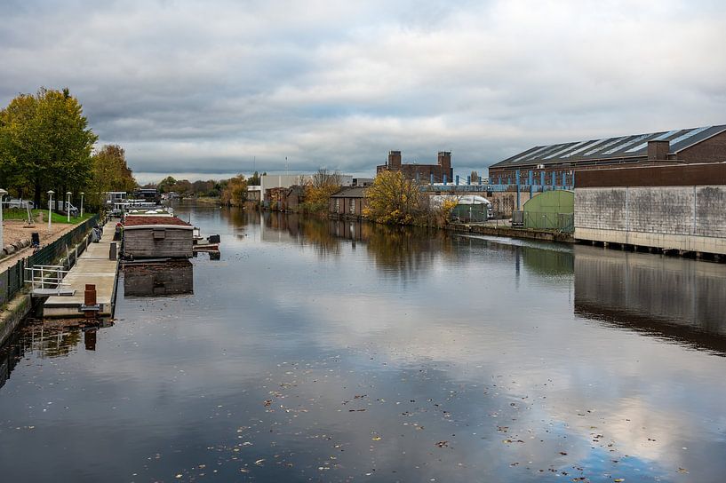 Reflections in the Western Market Canal by Werner Lerooy