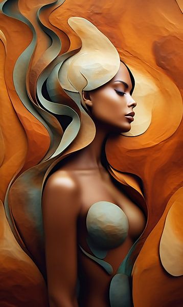 Sculpted #3 van Jacky