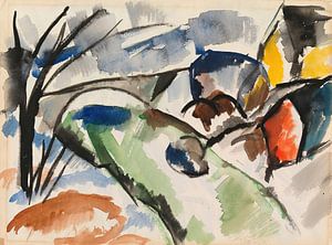 Sulho Sipilä - Flusslandschaft (1915 - 1920)