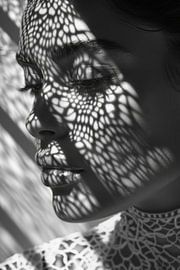 Spitzenlicht: Portrait einer Frau von Poster Art Shop