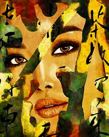 Oosterse mooie dame van Igor Reintjens