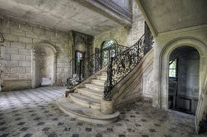 Urbex Treppe von Angelique Brunas