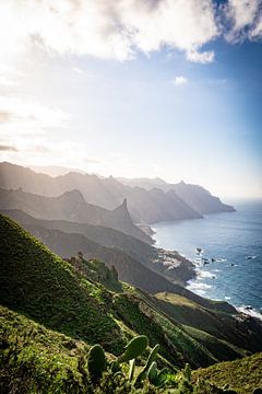 Sonnenuntergang auf der Insel Teneriffa