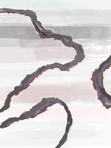 Land art, grey by Ruud Kuijpers