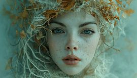 Celtic forest nymph with a touch of mysticism by artefacti