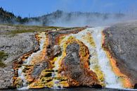Geothermale kleuren van Mammoth Lakes in Yellowstone Amerika van My Footprints thumbnail