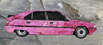 Citroën BX Art Car in roze van aRi F. Huber