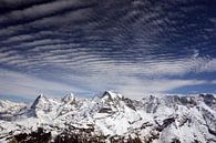 Clouds over Eiger,Mönch and Jungfrau by Bettina Schnittert thumbnail