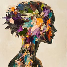 Creativity in colours and shapes by Poster Art Shop