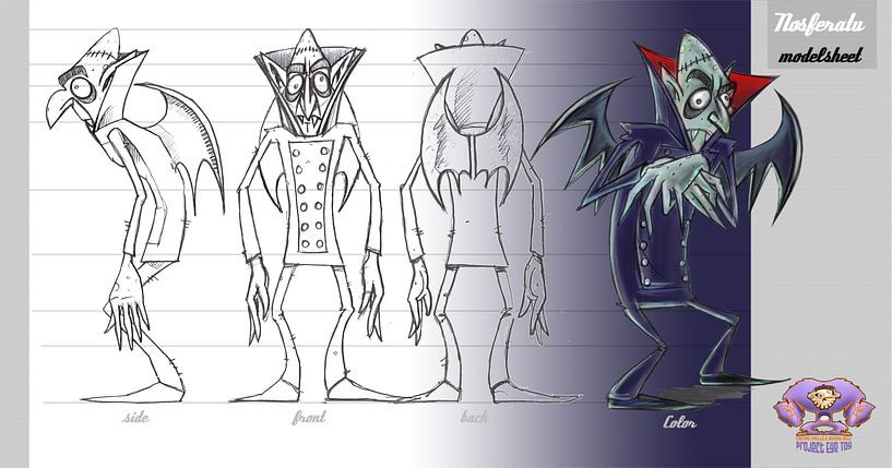 Feuille d'information Nosferatu par Hans Zantman