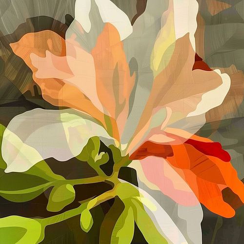 Harmonie florale : une danse de couleurs et de formes