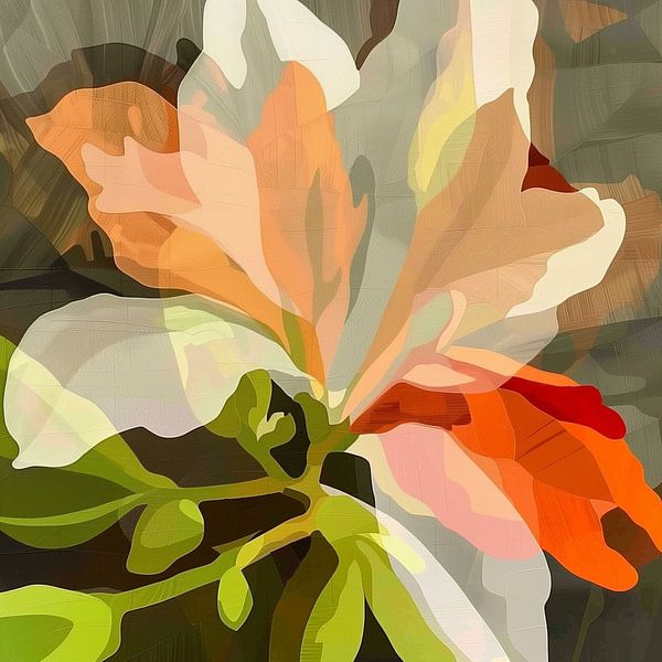 Harmonie florale : une danse de couleurs et de formes par Color Square