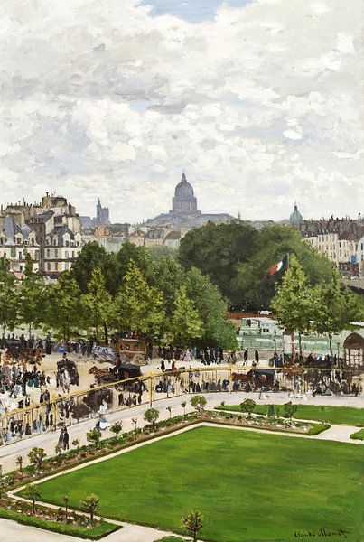 Claude Monet,Jardin de la Princesse par finemasterpiece