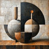 Abstract Japandi
