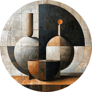 Abstract Japandi van Kunst Kriebels