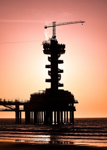 Pier Tower Silhouette