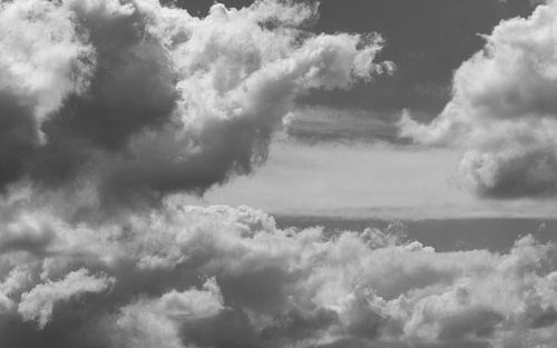 Dutch skies - Nederlandse lucht zwart wit