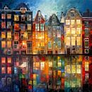 Amsterdam Painting by Preet Lambon thumbnail