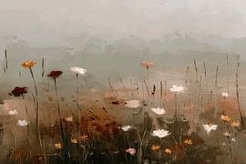 Feld mit Wildblumen von Studio Allee