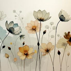 Fijn boeket bloemen van FRESH Fine Art