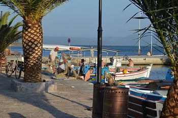 Vissershaven Skala Kallonis, Lesbos