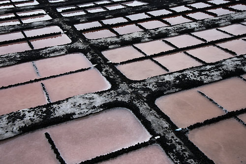Contrast of the elements – Fuencaliente salt flats