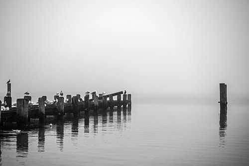 Jours sombres sur la plage