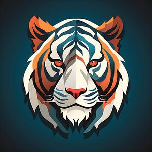 Vektorbild Tiger