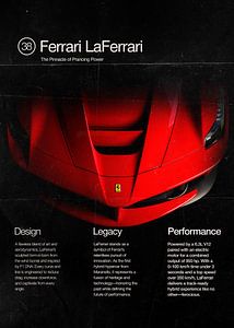 Affiche Ferrari LaFerrari