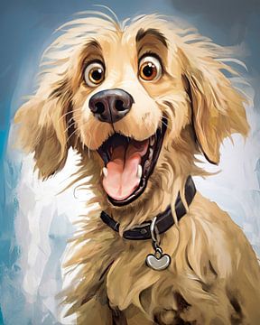 Golden Retriever van Silvio Schoisswohl