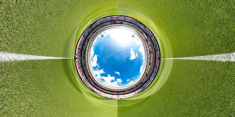 Stadion Feijenoord De Kuip360 foto corona spandoeken, Spandoekenzee kleur van Customvince | Vincent Arnoldussen
