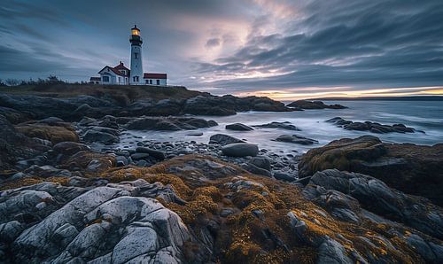 Coastal mysticism in the morning