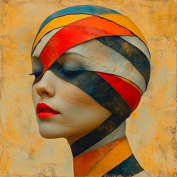 Bandage Woman van Harry Hadders