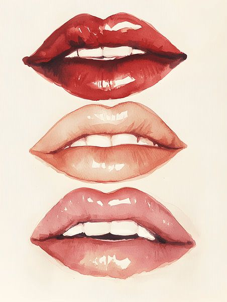 Kiss Me Three Times by Gypsy Galleria