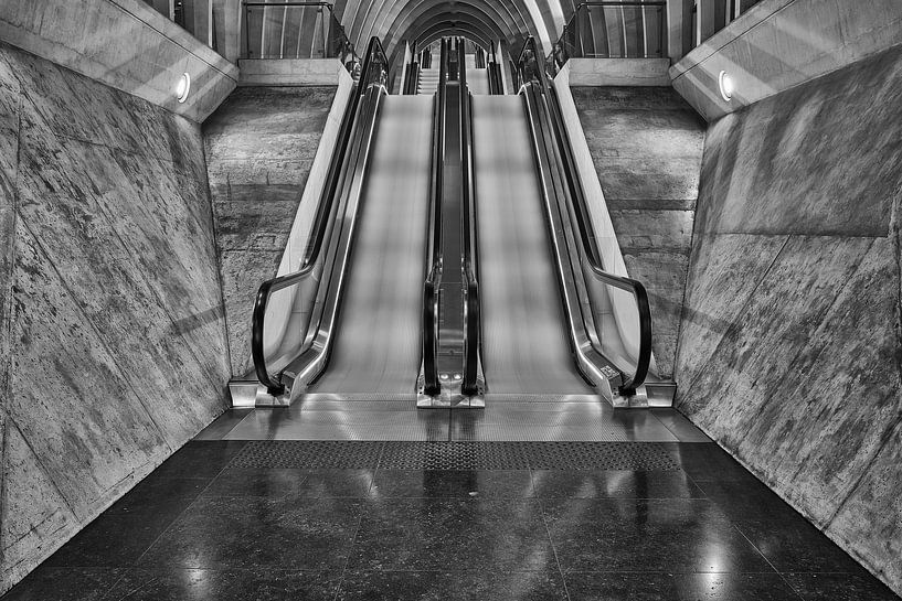 Rollende Treppe von Angelique Spanjaard-Oomen