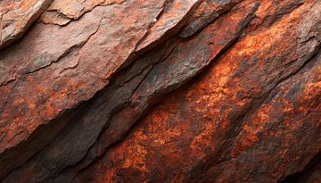 Brown rock in moulds by Mustafa Kurnaz