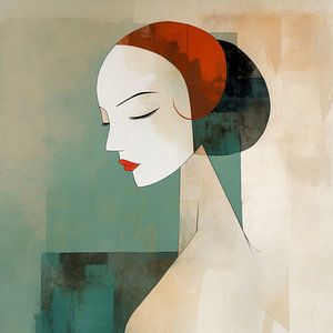 Feminine Silhouette, minimalistisch