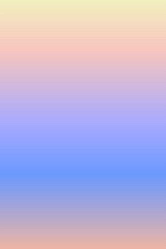 Abstract landschap van zonsondergang of zonsopgang in neonroze en blauw