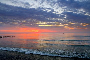 Domburg sunset von Els Fonteine