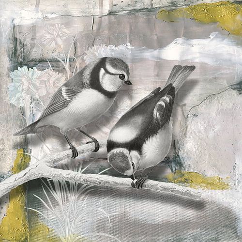 Nature in Mixed Media by Marja van den Hurk