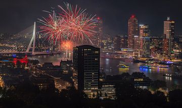 Vuurwerk Rotterdam van AdV Photography