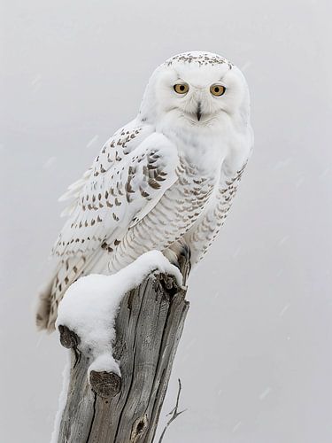 hibou des neiges
